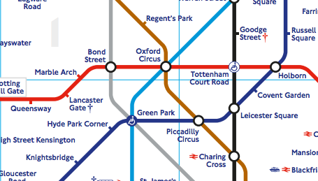 Which Tube Map Lines Are Actually Tube Lines Mapway